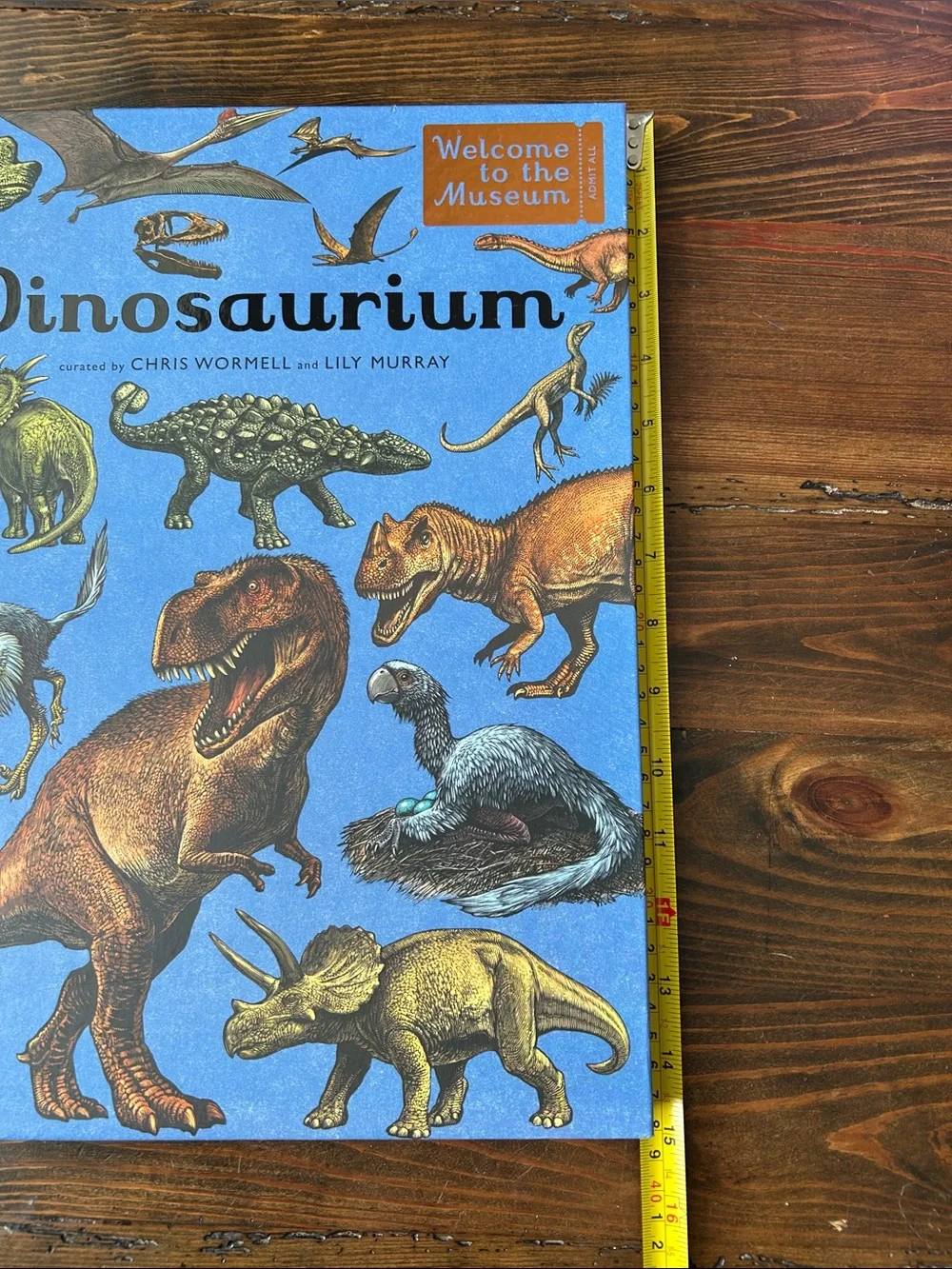 Dinosaurium Welcome to the museum dinosaur book Dino encyclopedia educational